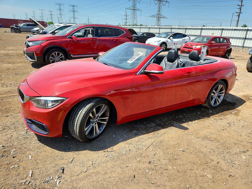Auction sale of the 2018 Bmw 430i, vin: WBA4Z1C59JEC59224, lot number: 54967506