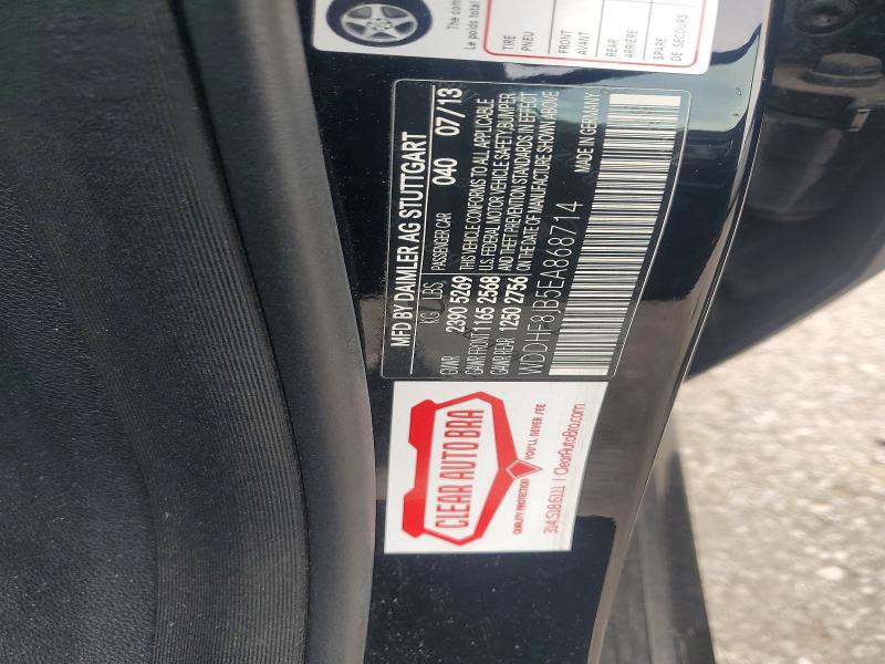 Auction sale of the 2014 Mercedes-benz E, vin: WDDHF8JB5EA868714, lot number: 54666116