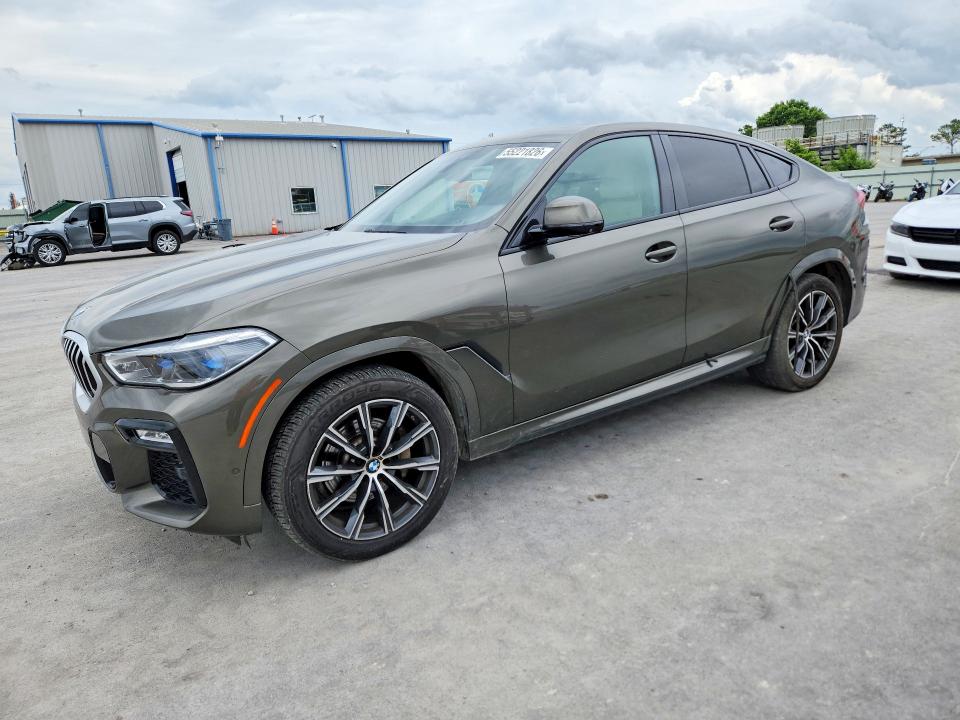 55221826 :رقم المزاد ، 5UXCY4C07M9D83172 vin ، 2021 Bmw X6 مزاد بيع