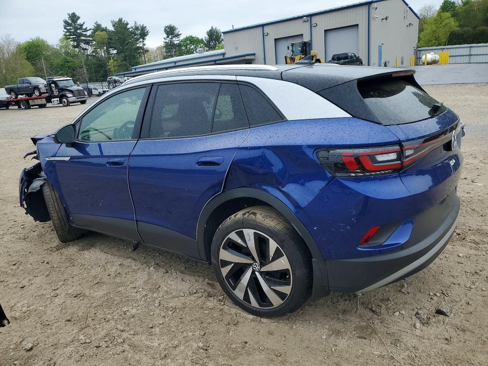 2022 Volkswagen Id.4 მანქანა იყიდება აუქციონზე, vin: WVGUNPE22NP048521, აუქციონის ნომერი: 51772786