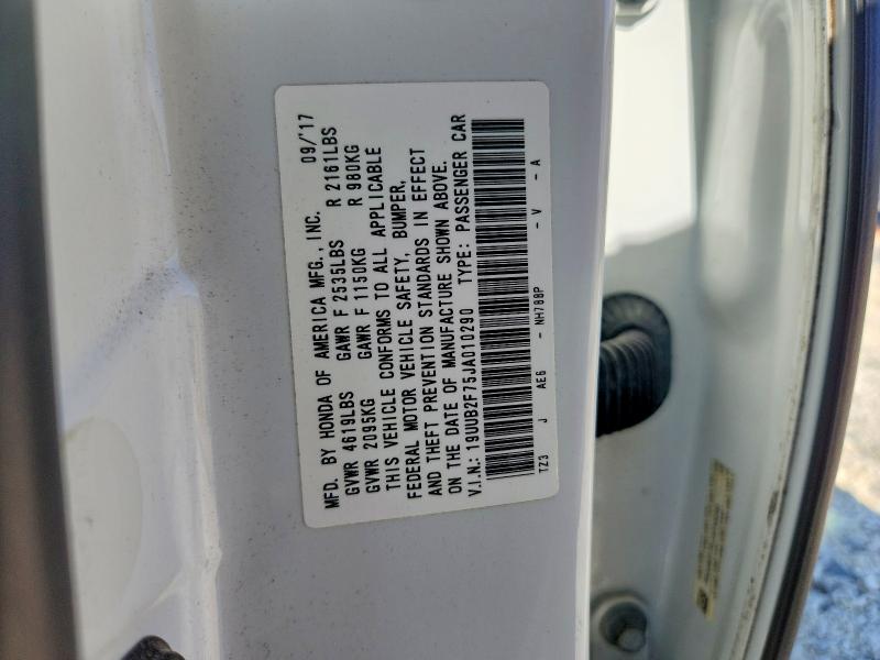 Продаж на аукціоні авто 2018 Acura Tlx, vin: 19UUB2F75JA010290, номер лоту: 51913256