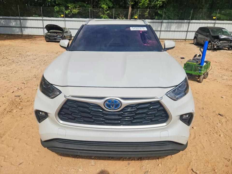 54502976 :رقم المزاد ، 5TDAARAH4NS513069 vin ، 2022 Toyota Highlander Hybrid مزاد بيع