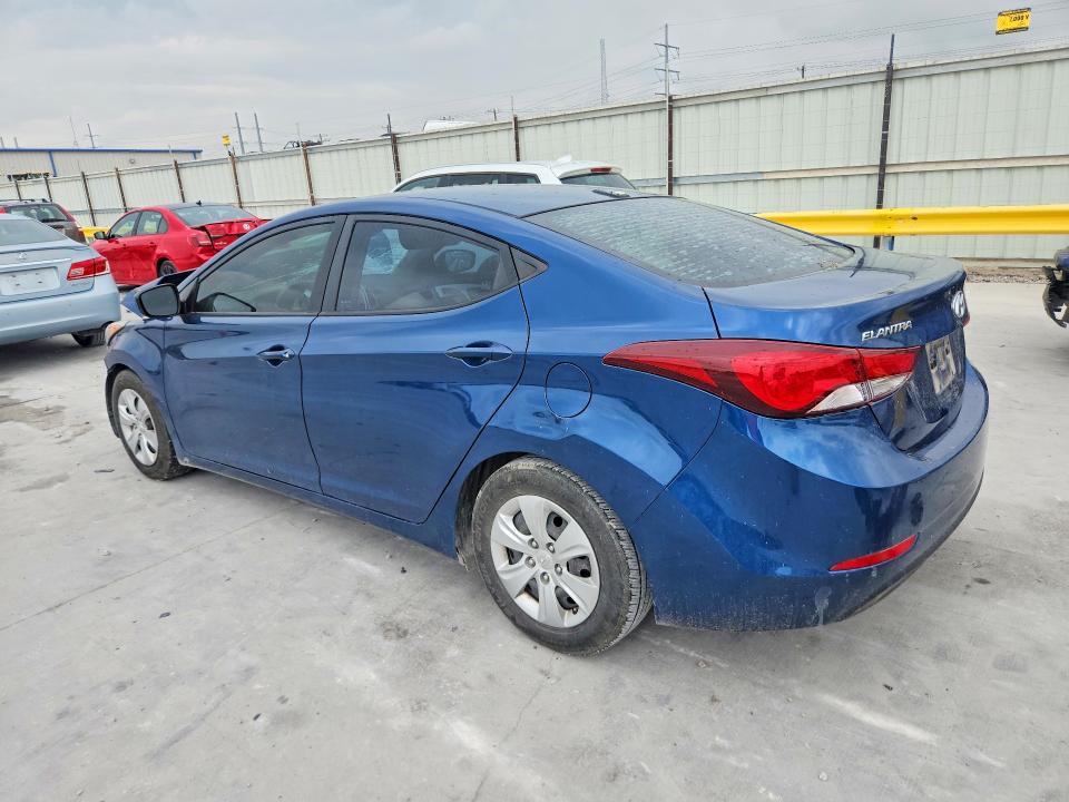 54472316 :رقم المزاد ، KMHDH4AEXGU478517 vin ، 2016 Hyundai Elantra مزاد بيع