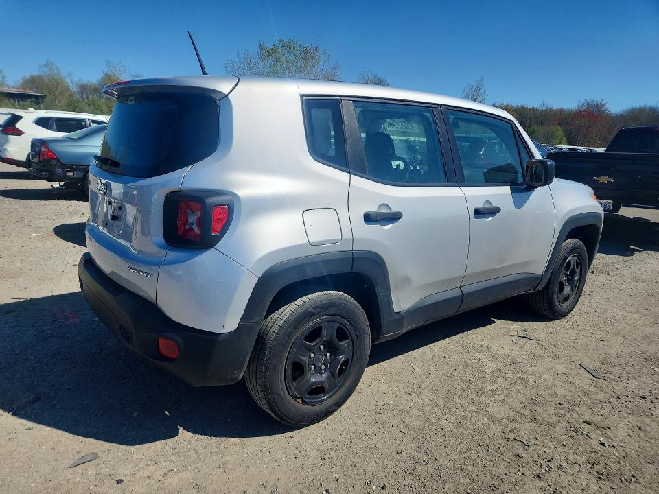 Продажа на аукционе авто 2017 Jeep Renegade, vin: ZACCJBAHXHPE91418, номер лота: 51837026