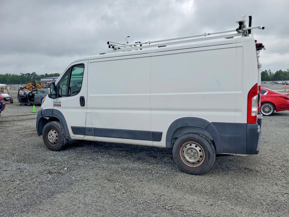 54500586 :رقم المزاد ، 3C6TRVAG5KE548122 vin ، 2019 Ram Promaster 1500 مزاد بيع