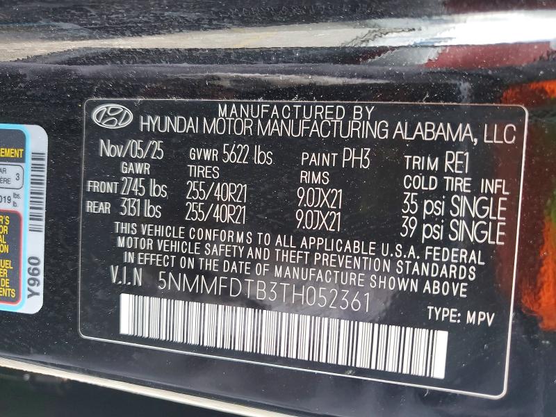 2026 Genesis Gv70 მანქანა იყიდება აუქციონზე, vin: 5NMMFDTB3TH052361, აუქციონის ნომერი: 50049686
