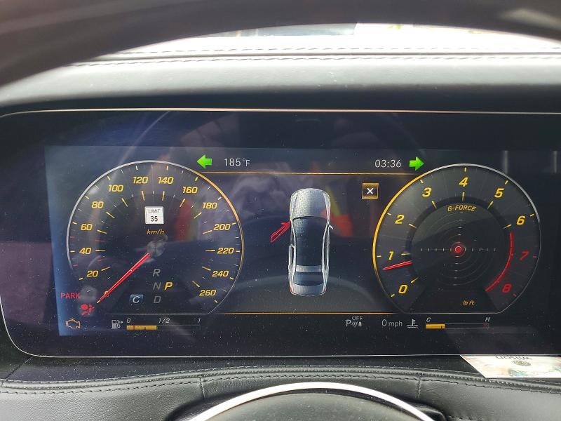 2018 Mercedes-benz S მანქანა იყიდება აუქციონზე, vin: WDDUG8GB3JA372811, აუქციონის ნომერი: 52882466
