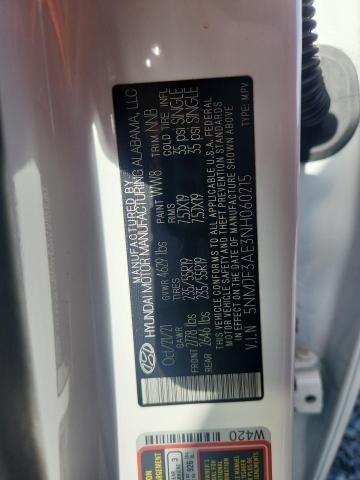 Продаж на аукціоні авто 2022 Hyundai Tucson, vin: 5NMJF3AE3NH060215, номер лоту: 52381236