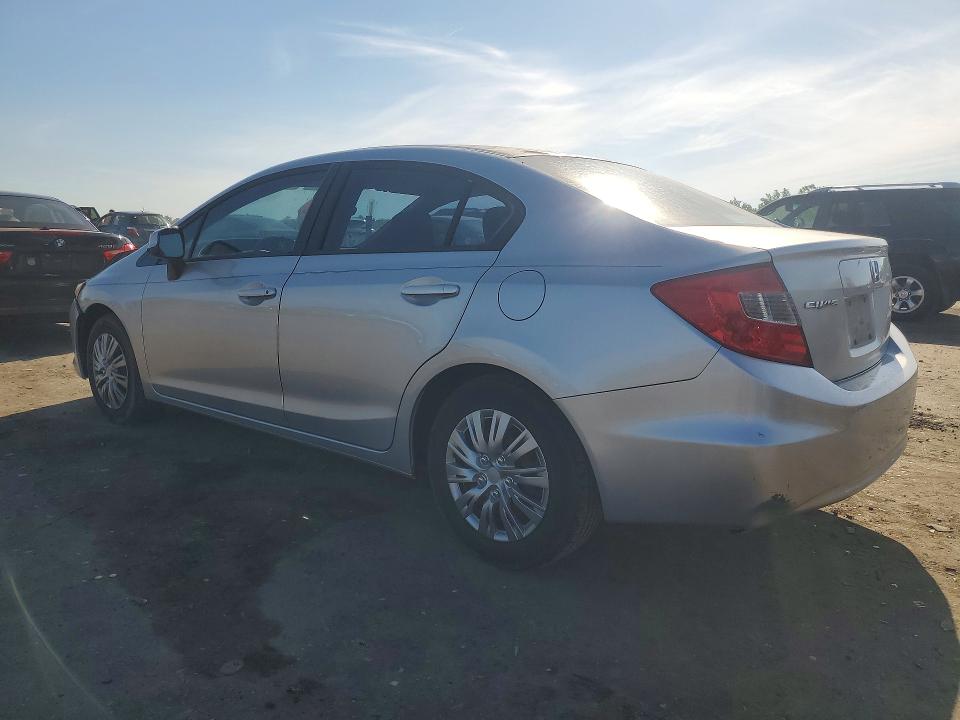 Auction sale of the 2012 Honda Civic 4d Lx, vin: 2HGFB2F51CH608422, lot number: 54057976