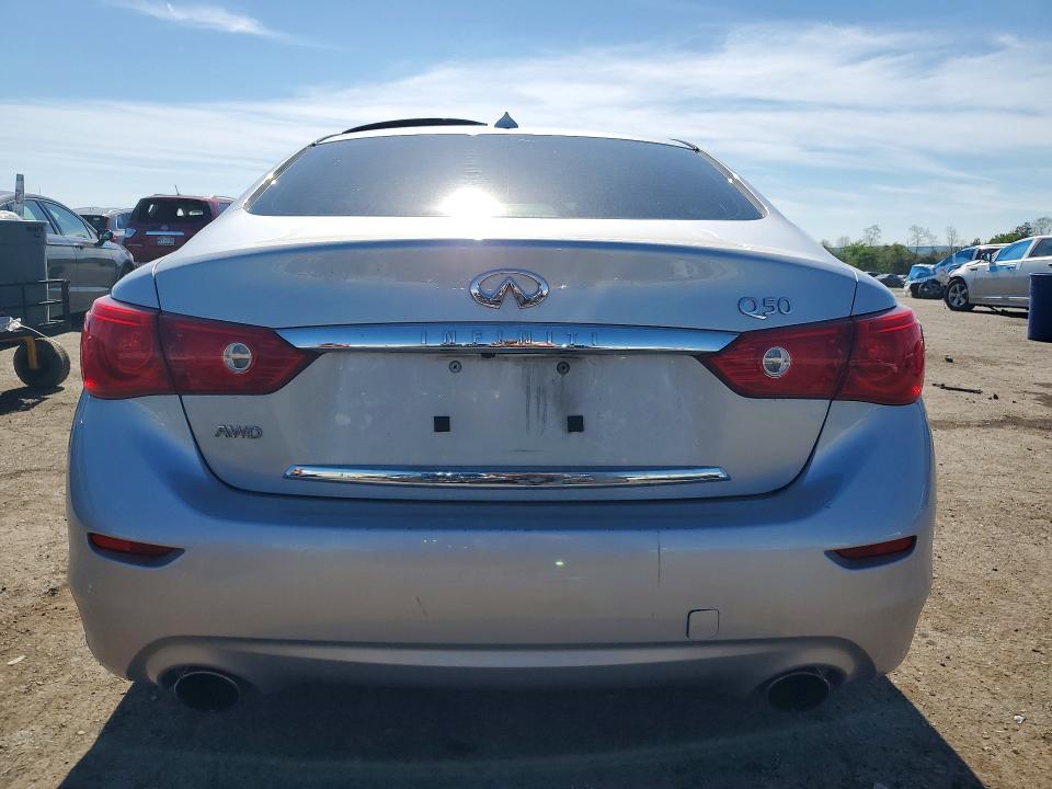 Продажа на аукционе авто 2014 Infiniti Q50, vin: JN1BV7AR3EM687137, номер лота: 53413446