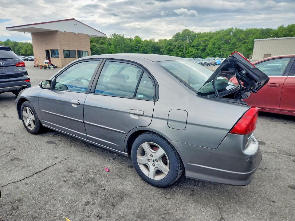 55338506 :رقم المزاد ، 2HGES267X4H601516 vin ، 2004 Honda Civic مزاد بيع