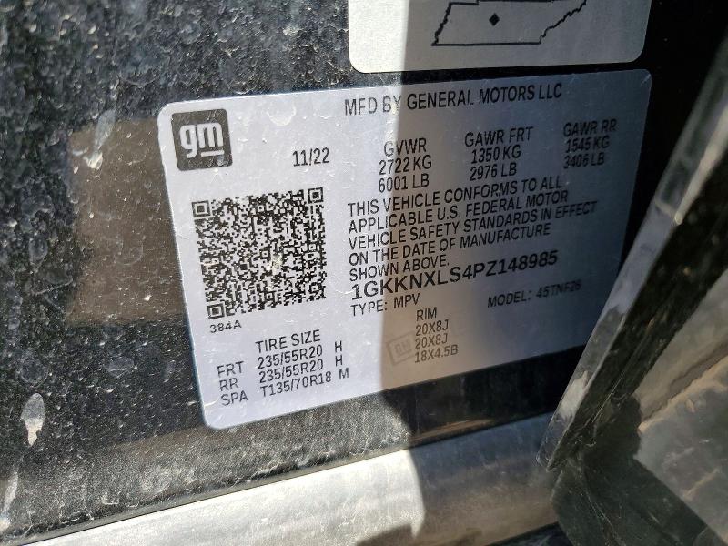 52068926 :رقم المزاد ، 1GKKNXLS4PZ148985 vin ، 2023 Gmc Acadia مزاد بيع
