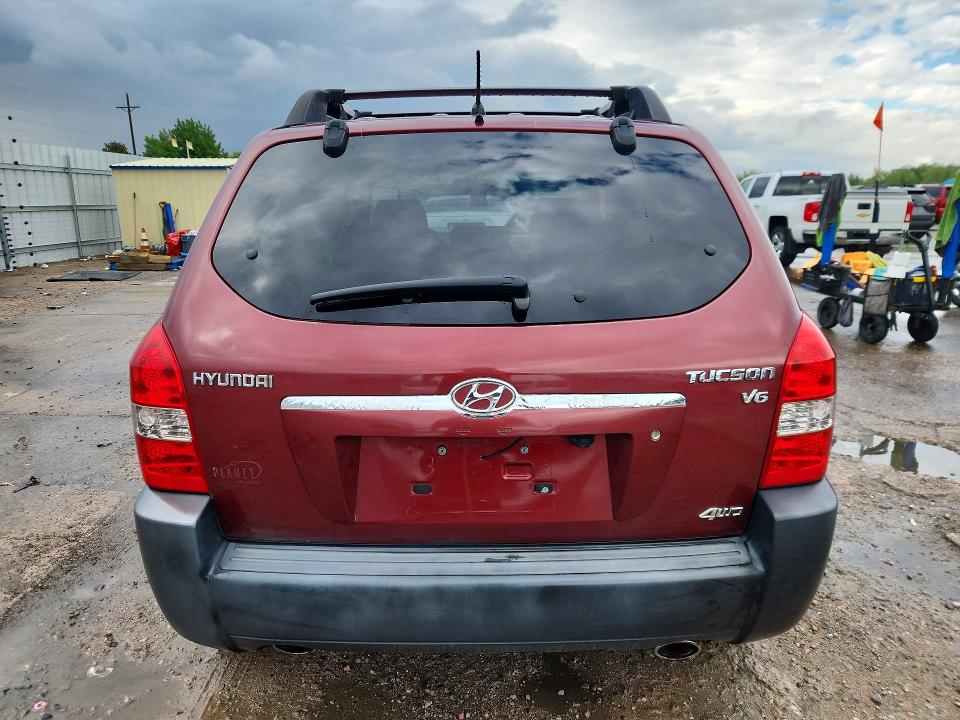 Продажа на аукционе авто 2006 Hyundai Tucson, vin: KM8JN72D06U362258, номер лота: 54324686