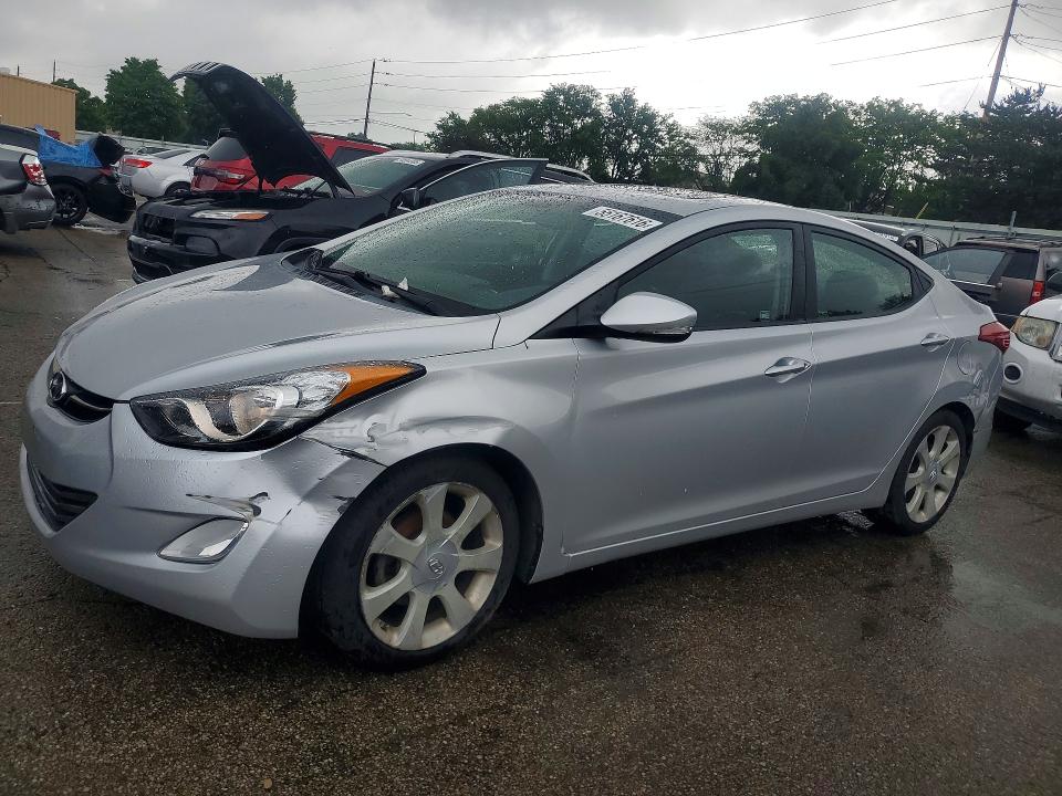 2013 Hyundai Elantra მანქანა იყიდება აუქციონზე, vin: KMHDH4AE1DU579926, აუქციონის ნომერი: 55167616