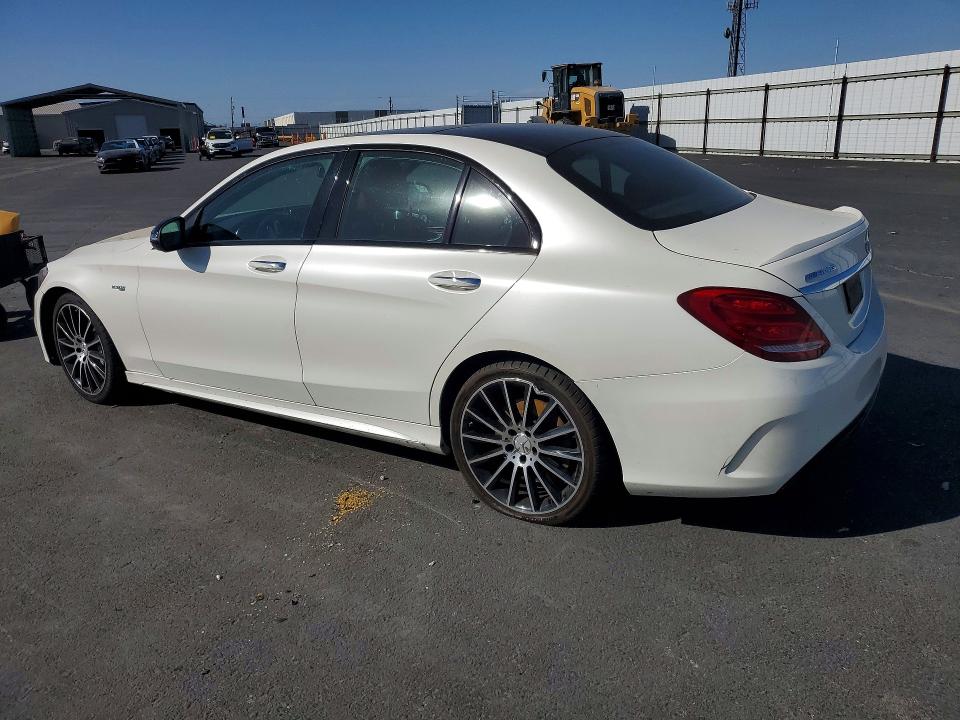 2017 Mercedes-benz C მანქანა იყიდება აუქციონზე, vin: 55SWF6EB2HU192653, აუქციონის ნომერი: 54113146
