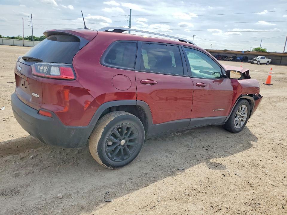 52617196 :رقم المزاد ، 1C4PJLCBXMD164414 vin ، 2021 Jeep Cherokee مزاد بيع
