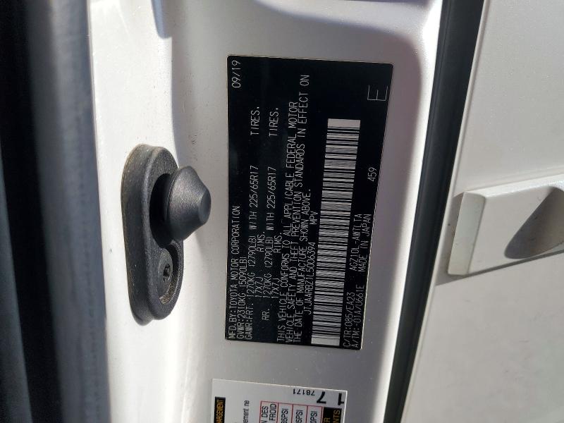 53755966 :رقم المزاد ، JTJAARBZ1L5006394 vin ، 2020 Lexus Nx 300 مزاد بيع