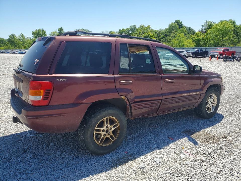1999 Jeep Grand Cherokee მანქანა იყიდება აუქციონზე, vin: 1J4GW68NXXC673395, აუქციონის ნომერი: 53481616