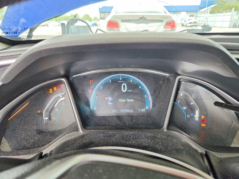 2018 Honda Civic მანქანა იყიდება აუქციონზე, vin: 2HGFC2F74JH579106, აუქციონის ნომერი: 52389716