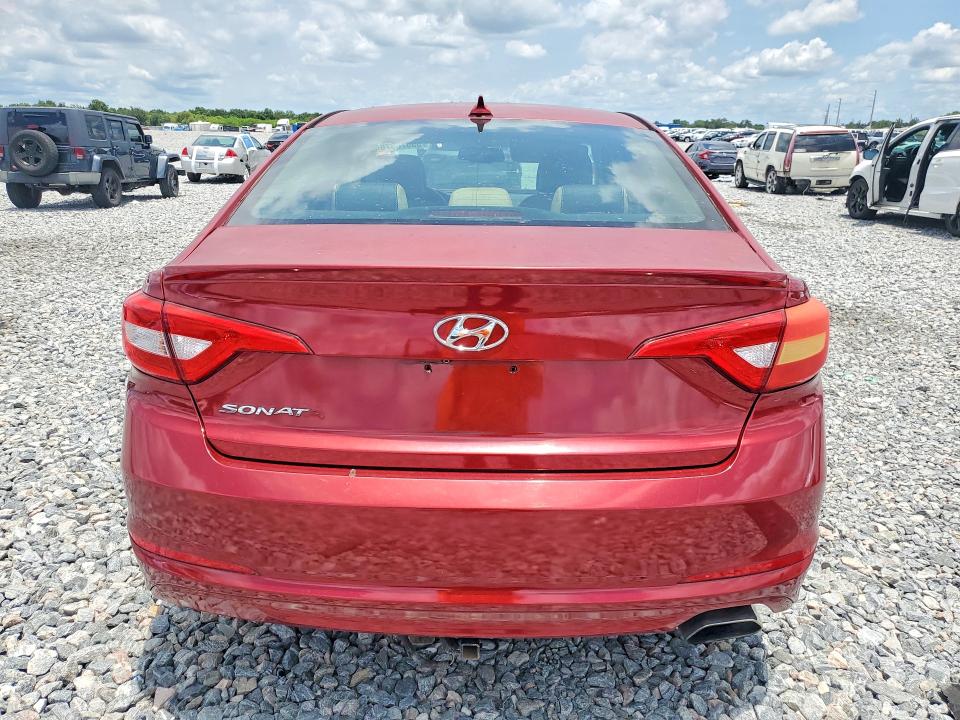 55576376 :رقم المزاد ، 5NPE24AF7GH390747 vin ، 2016 Hyundai Sonata مزاد بيع