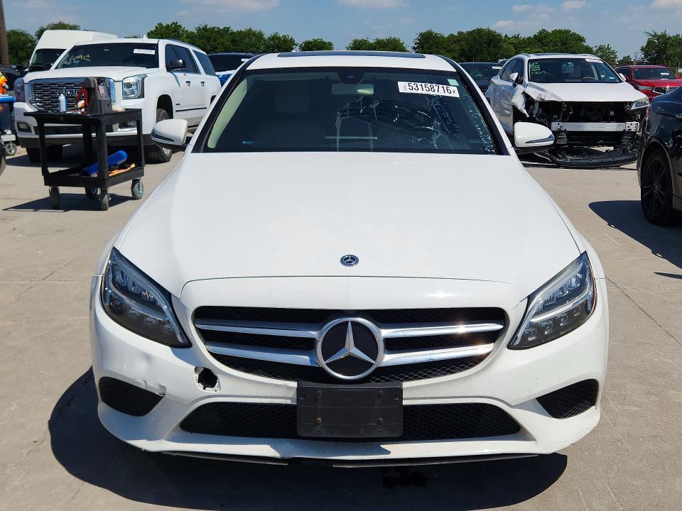 Продажа на аукционе авто 2019 Mercedes-benz C, vin: WDDWF8DB3KR516571, номер лота: 53158716