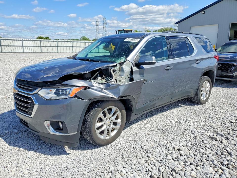 53266956 :رقم المزاد ، 1GNERGKW8MJ191390 vin ، 2021 Chevrolet Traverse مزاد بيع