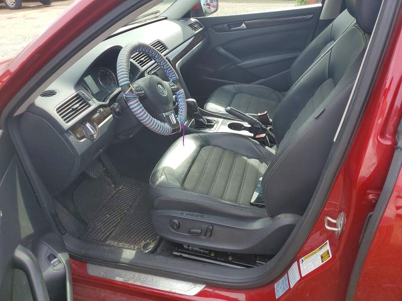52127066 :رقم المزاد ، 1VWCS7A38FC106290 vin ، 2015 Volkswagen Passat مزاد بيع