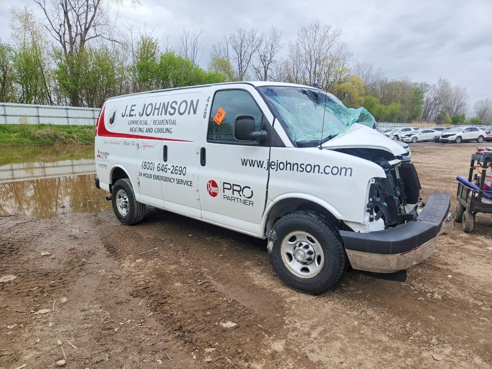 2021 Chevrolet Express G2500 მანქანა იყიდება აუქციონზე, vin: 1GCWGAFP4M1188750, აუქციონის ნომერი: 50044696