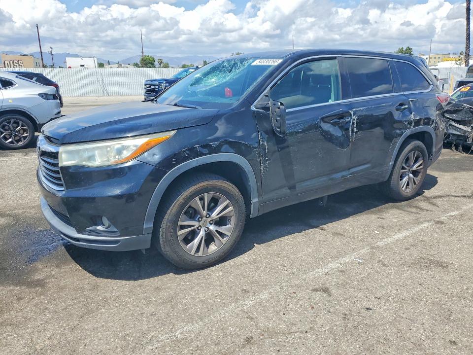 Продажа на аукционе авто 2015 Toyota Highlander, vin: 5TDZKRFH5FS046643, номер лота: 54830266