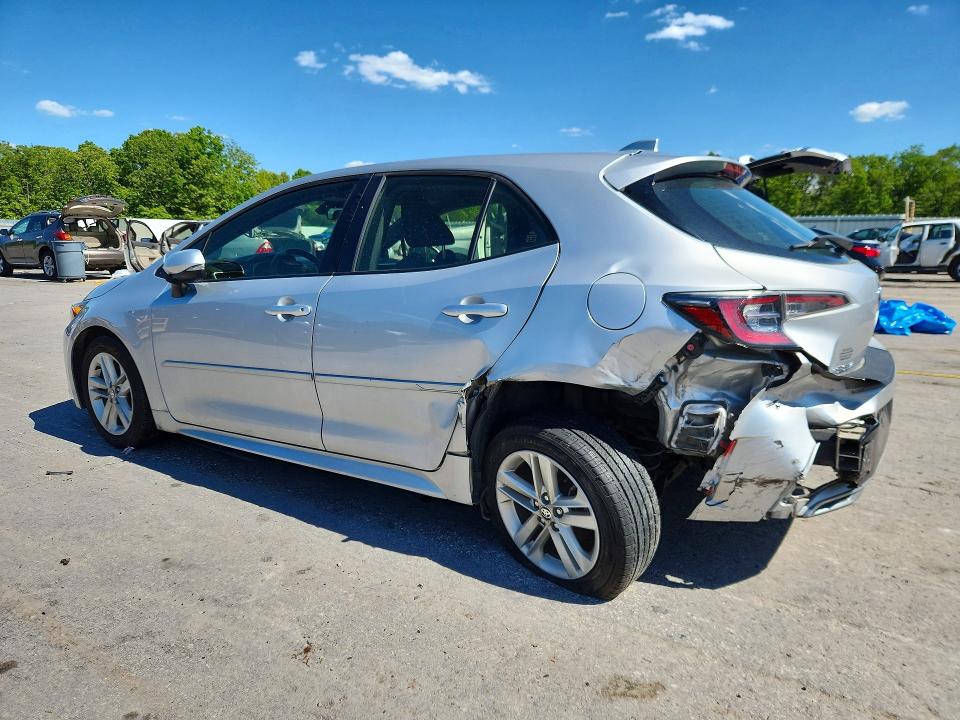 2019 Toyota Corolla Hatchback მანქანა იყიდება აუქციონზე, vin: JTNK4RBE7K3037733, აუქციონის ნომერი: 53101956