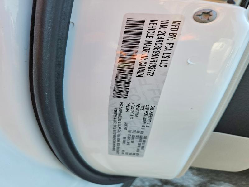 Aukcja sprzedaży 2022 Chrysler Pacifica, vin: 2C4RC3BG9NR183972, numer aukcji: 53597996