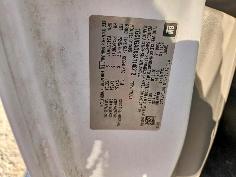 Aukcja sprzedaży 2010 Chev Express G1500, vin: 1GCUGADX3A1140212, numer aukcji: 53192526