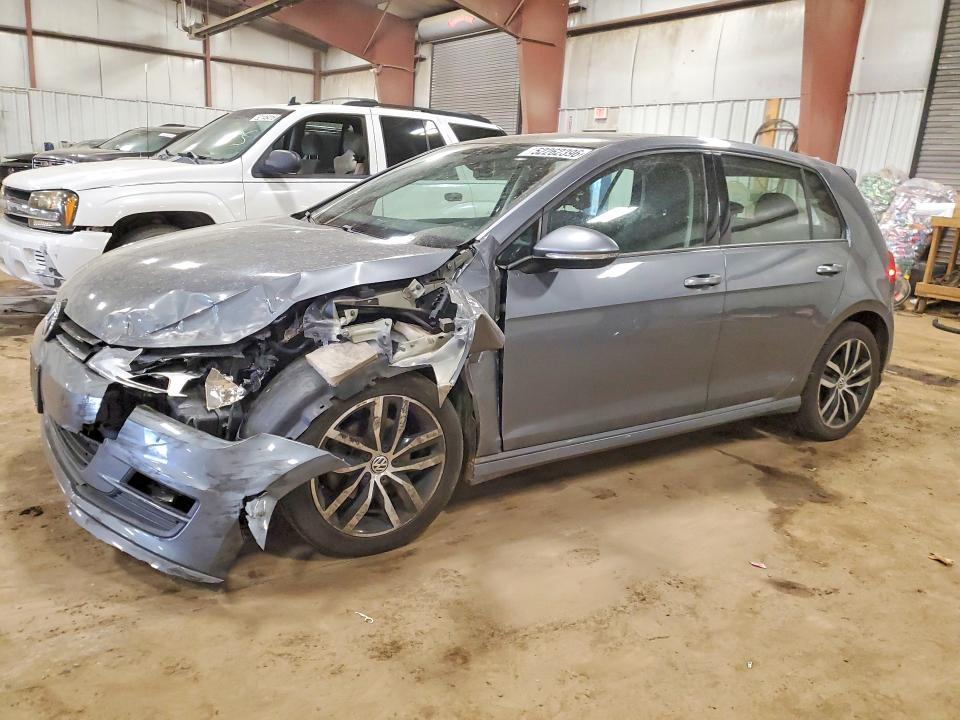 52262396 :رقم المزاد ، 3VW217AU9FM007998 vin ، 2015 Volkswagen Golf مزاد بيع