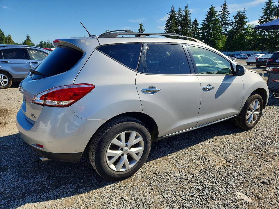 2013 Nissan Murano მანქანა იყიდება აუქციონზე, vin: JN8AZ1MU6DW208789, აუქციონის ნომერი: 54802156