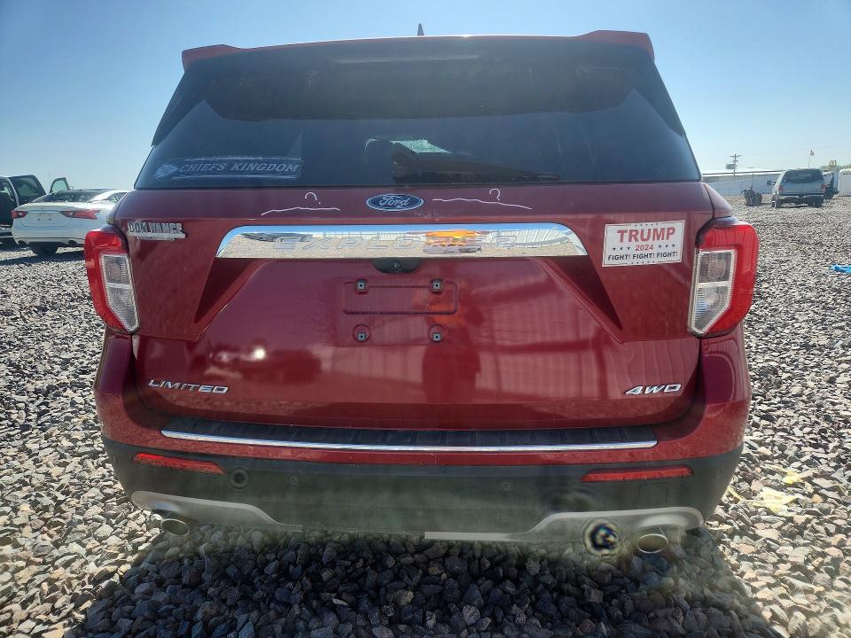 53400626 :رقم المزاد ، 1FMSK8FH4NGA81934 vin ، 2022 Ford Explorer مزاد بيع