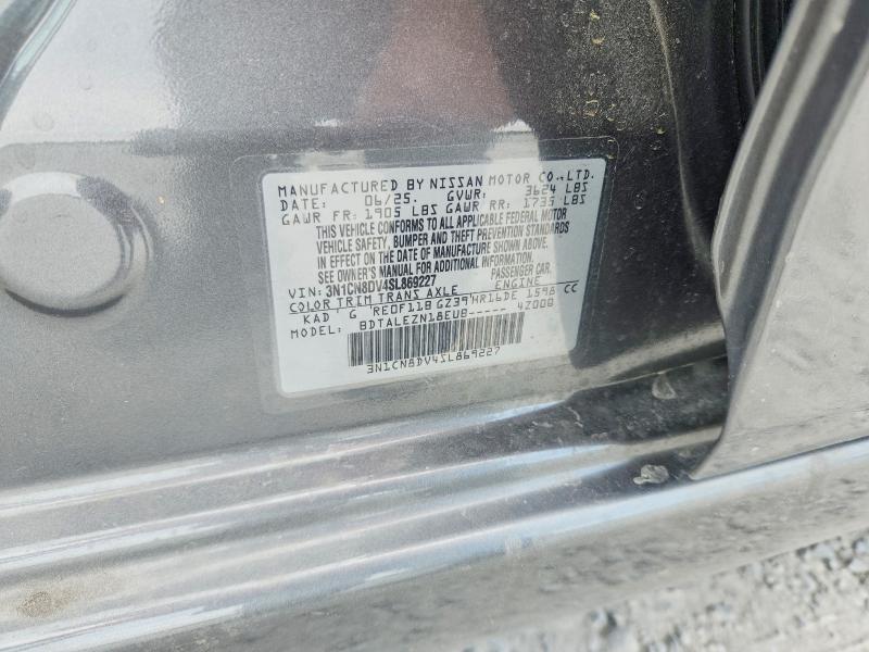 Aukcja sprzedaży 2025 Nissan Versa, vin: 3N1CN8DV4SL869227, numer aukcji: 53166456