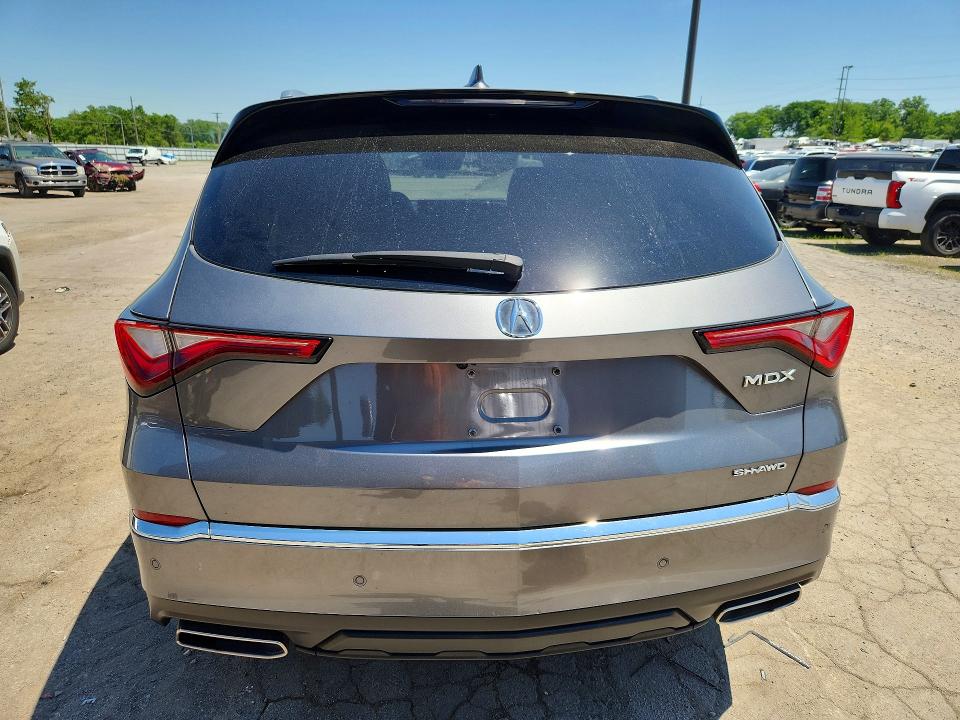 55298826 :رقم المزاد ، 5J8YE1H89PL014039 vin ، 2023 Acura Mdx مزاد بيع