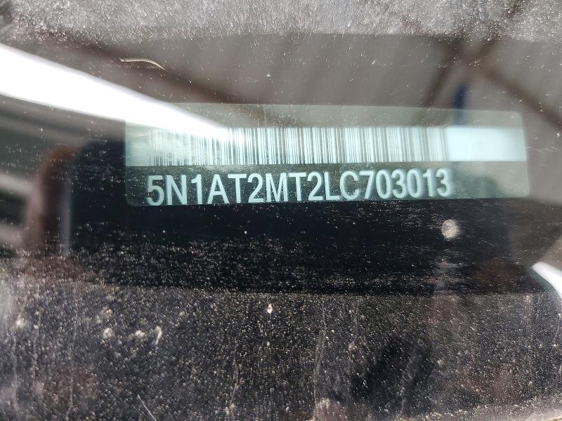 2020 Nissan Rogue მანქანა იყიდება აუქციონზე, vin: 5N1AT2MT2LC703013, აუქციონის ნომერი: 52754986