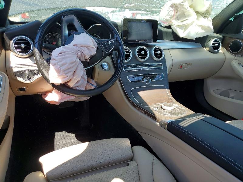 2018 Mercedes-benz C მანქანა იყიდება აუქციონზე, vin: 55SWF4JB6JU263868, აუქციონის ნომერი: 53237226