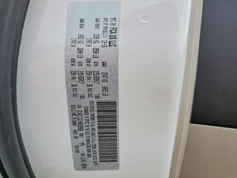 Auction sale of the 2017 Chrysler Pacifica, vin: 2C4RC1CG1HR658926, lot number: 54712686