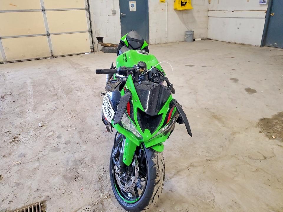 2021 Kawasaki Zx636 მანქანა იყიდება აუქციონზე, vin: JKBZXJG19MA016663, აუქციონის ნომერი: 52410906