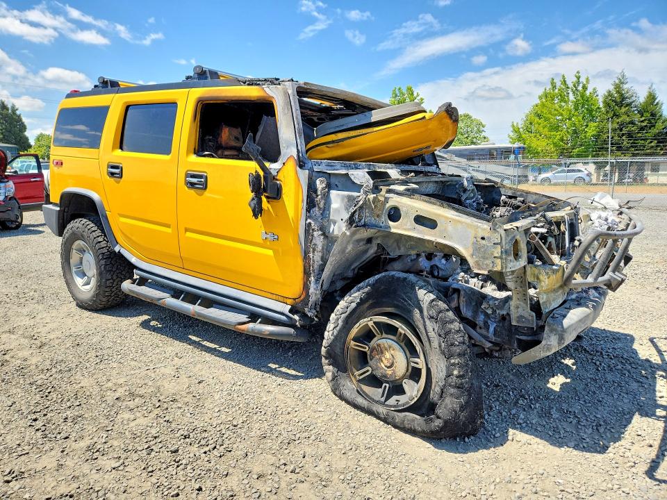2003 Hummer H2 მანქანა იყიდება აუქციონზე, vin: 5GRGN23U93H119258, აუქციონის ნომერი: 54709416