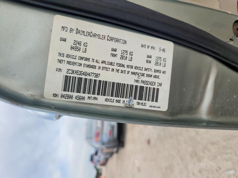 Продаж на аукціоні авто 2006 Chrysler 300, vin: 2C3KA53G46H477387, номер лоту: 53778686