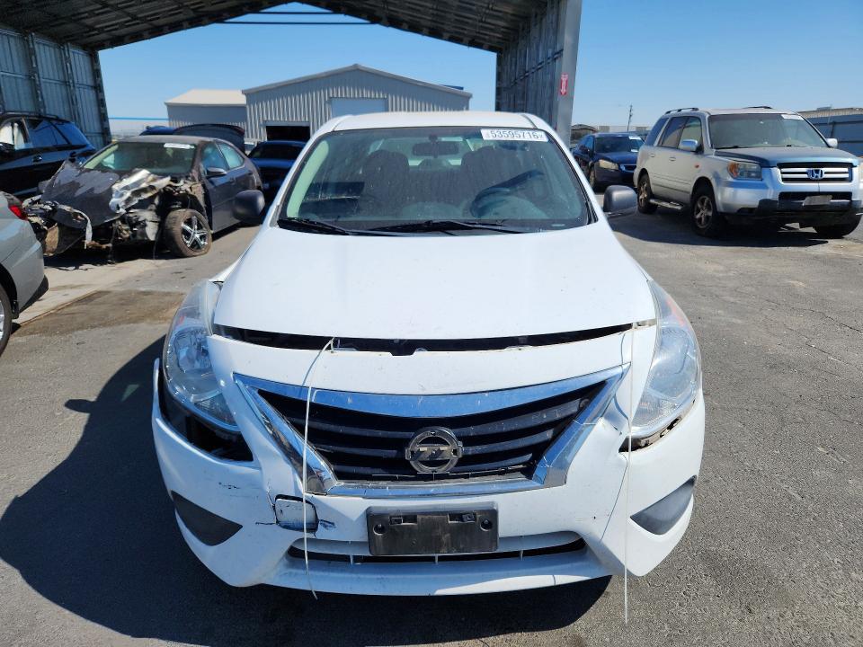 2015 Nissan Versa მანქანა იყიდება აუქციონზე, vin: 3N1CN7AP4FL915872, აუქციონის ნომერი: 53595716