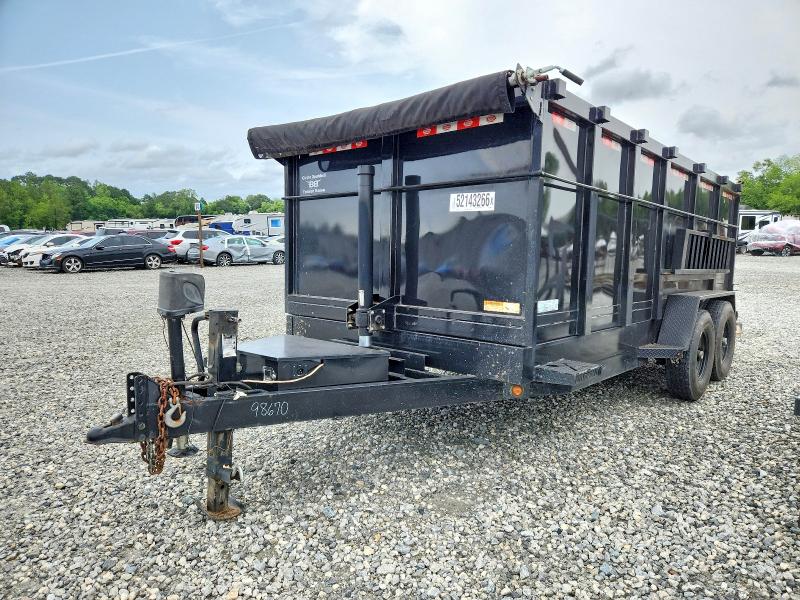 52143266 :رقم المزاد ، 53FBN1624SF098670 vin ، 2025 Covered Wagon Bumper Pull Dump مزاد بيع