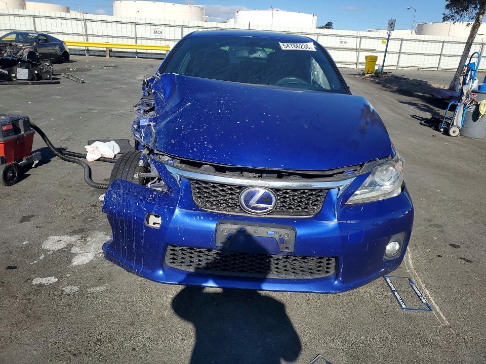 54786236 :رقم المزاد ، JTHKD5BH5C2114077 vin ، 2012 Lexus Ct مزاد بيع