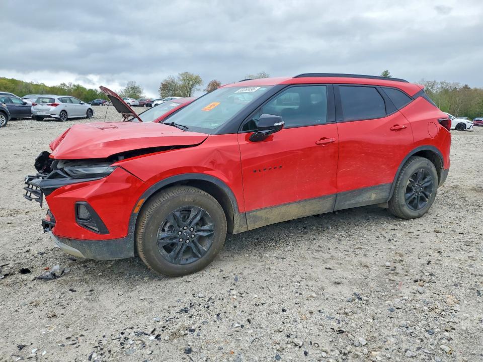 53250496 :رقم المزاد ، 3GNKBHRS7MS545642 vin ، 2021 Chevrolet Blazer مزاد بيع