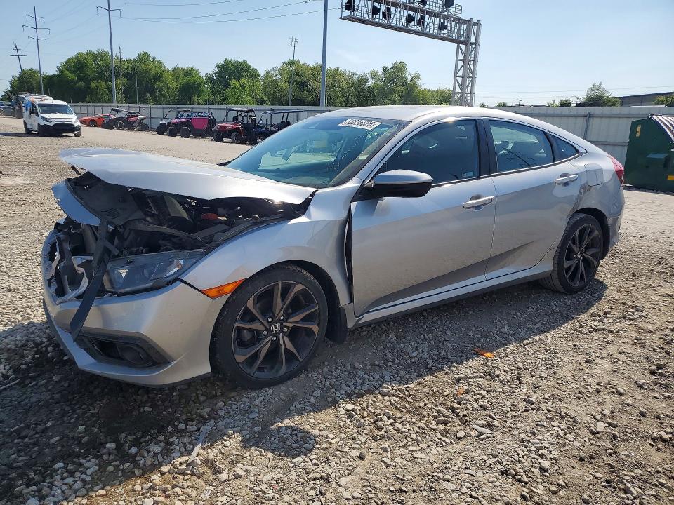 52825626 :رقم المزاد ، 19XFC2F8XLE029320 vin ، 2020 Honda Civic مزاد بيع