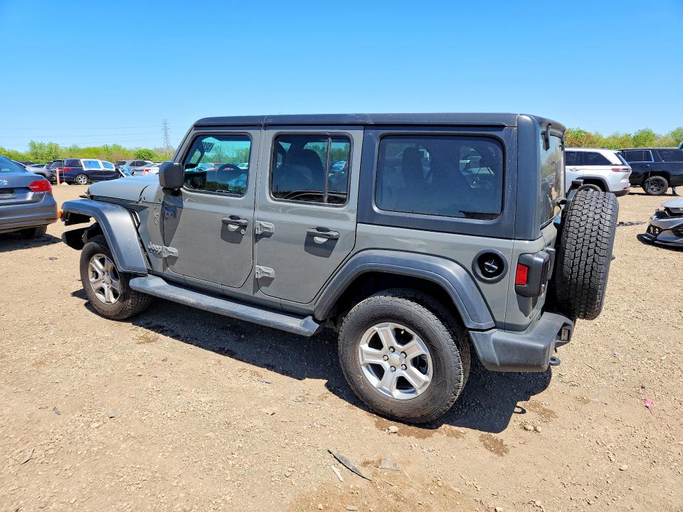 Продажа на аукционе авто 2020 Jeep Wrangler Unlimited, vin: 1C4HJXDG9LW216589, номер лота: 52487206