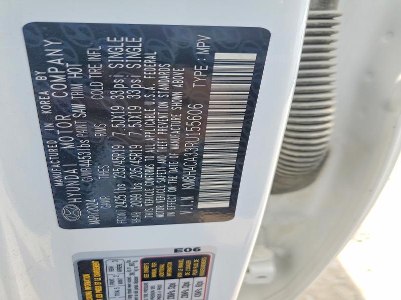 2024 Hyundai Kona მანქანა იყიდება აუქციონზე, vin: KM8HACA33RU155606, აუქციონის ნომერი: 53750386